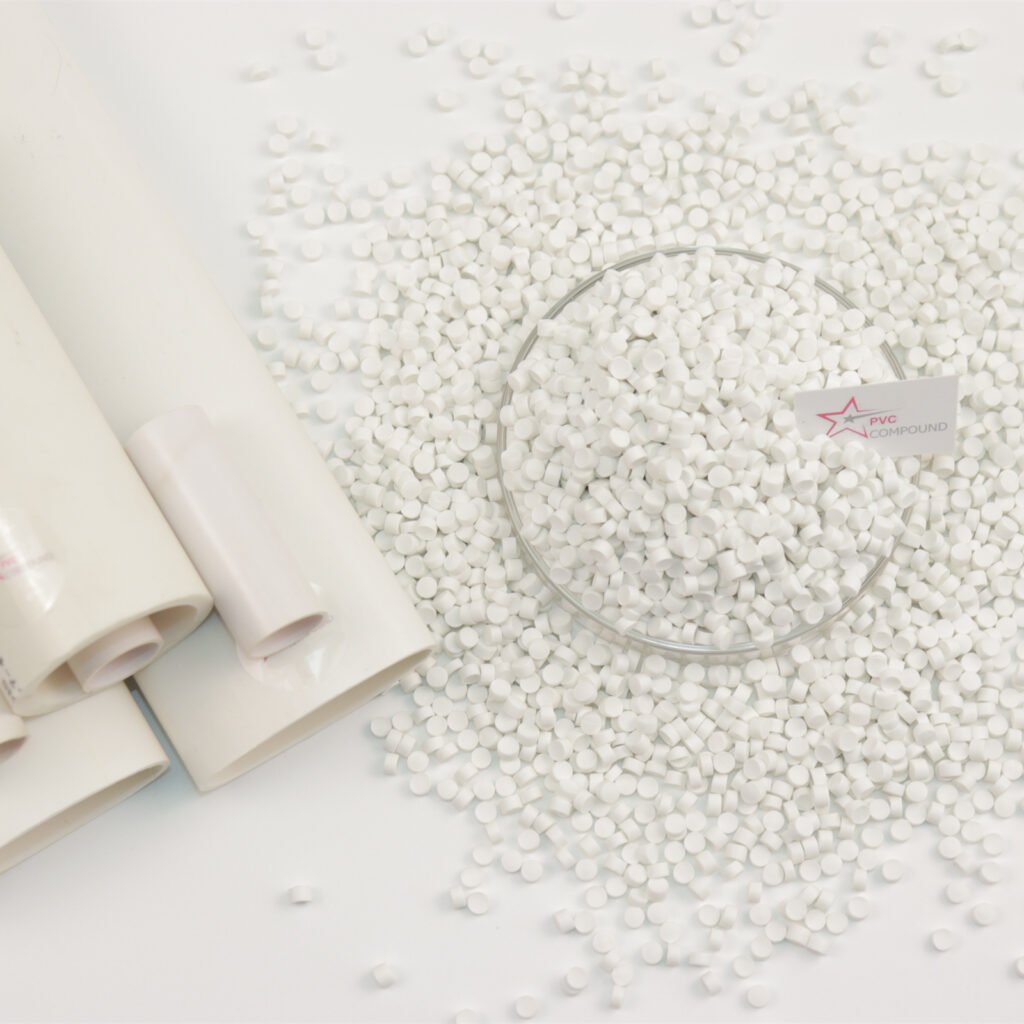El compueto/Granulos de PVC para extrusion tuberias