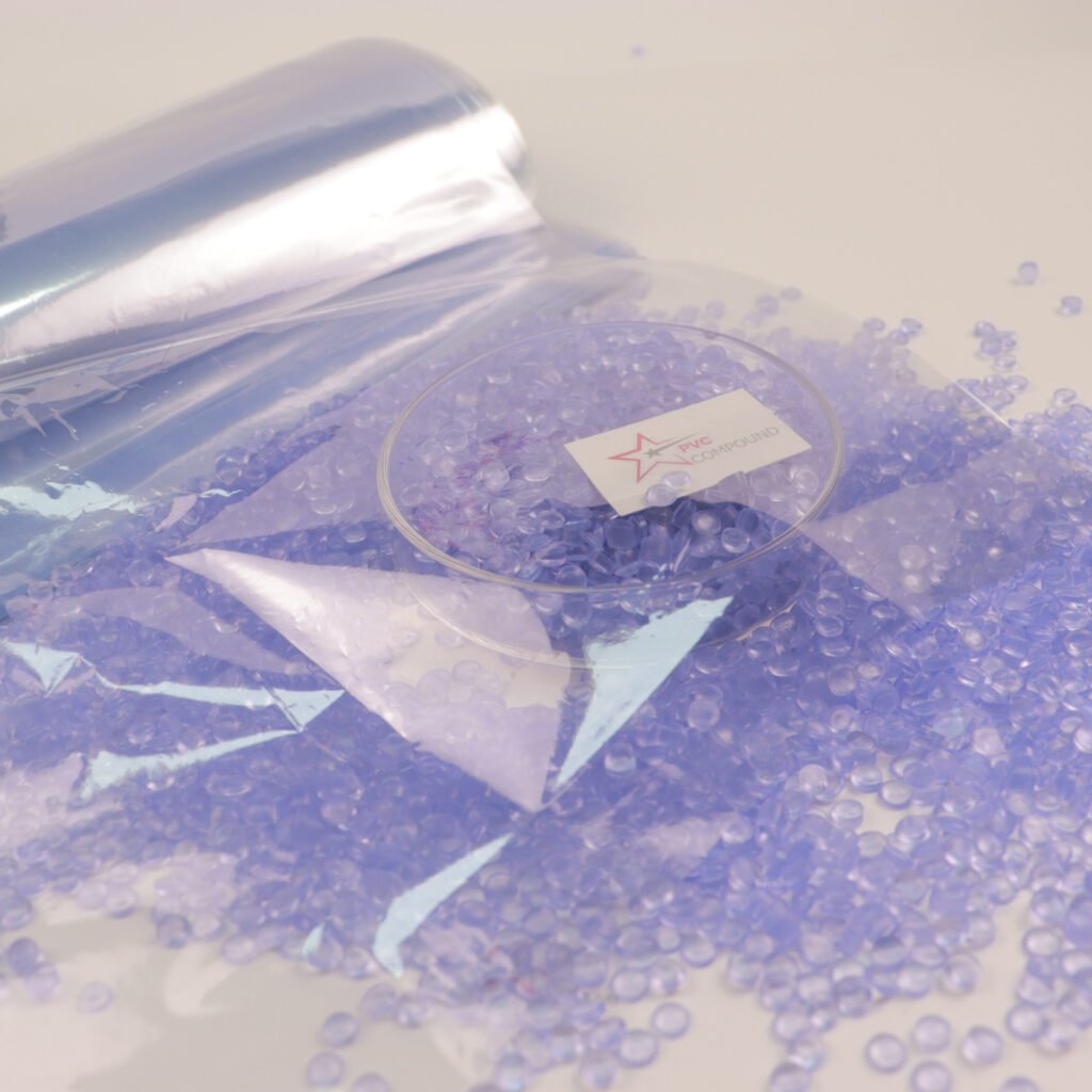 Compuestos de PVC de alta transparencia para mangas retráctiles impresas