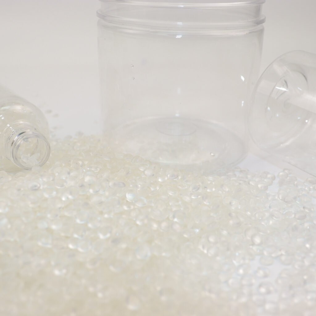 Compuesto de PVC transparente para soplado de botellas y frascos para velas