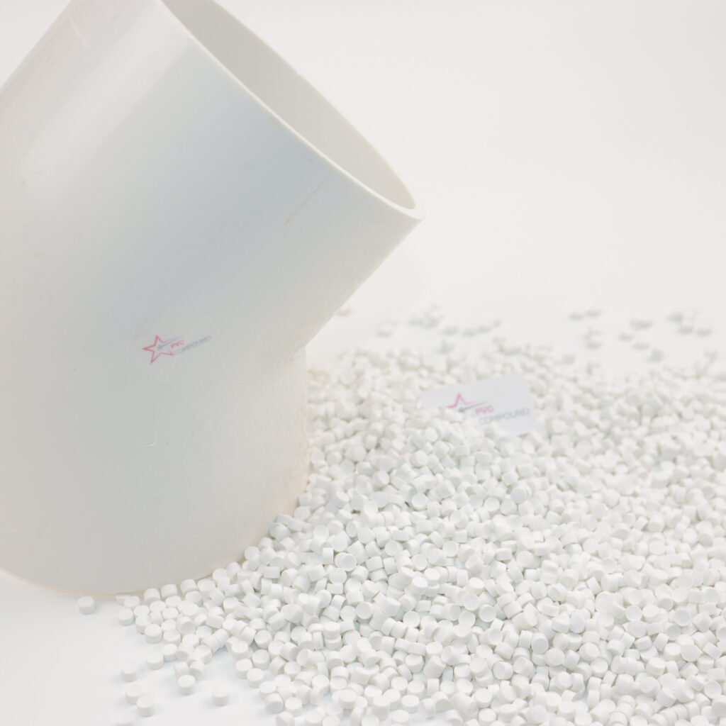 El compueto de PVC para inyeccion accesorios