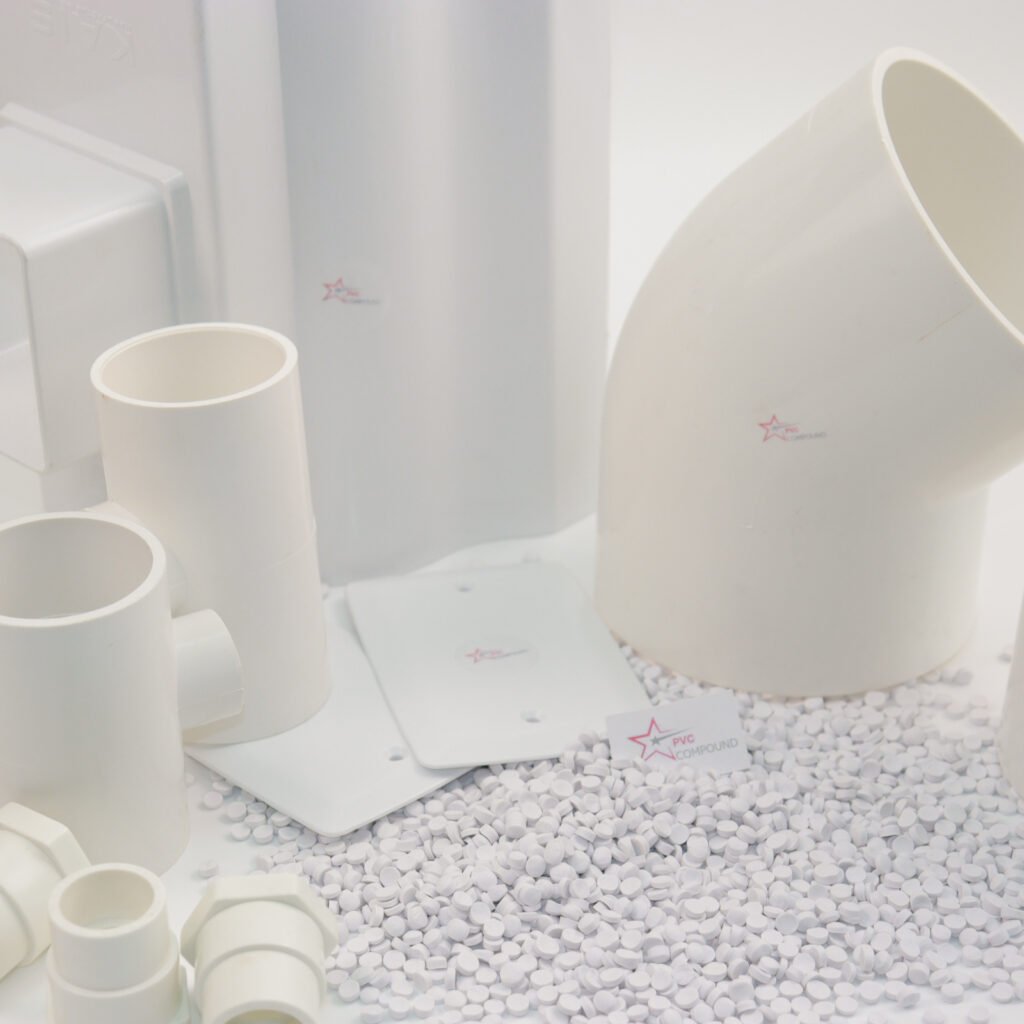 Pellets de compuesto de UPVC para conexiones de tuberías de suministro de agua