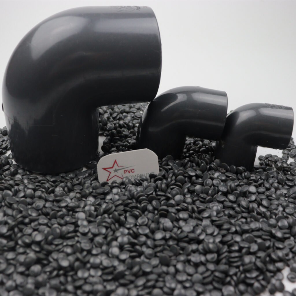 Compuesto de PVC rígido 100 % virgen para conexiones de tuberías conduit