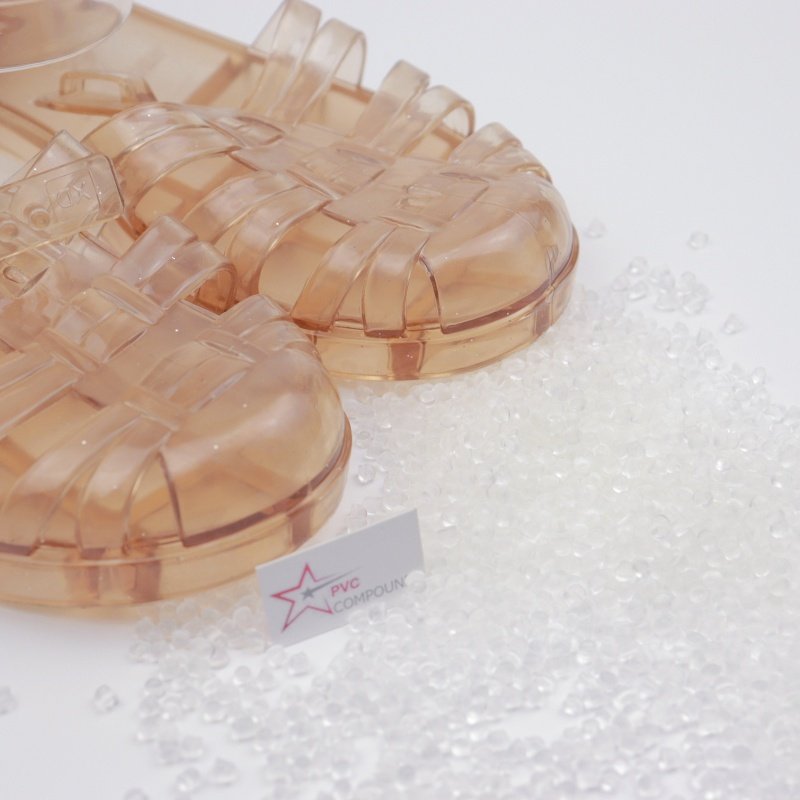 Gránulos de PVC flexible para Sandalias/suela de zapato